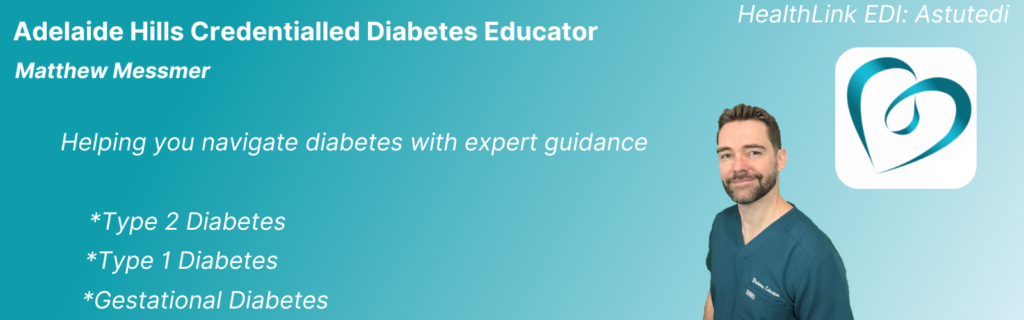 Astute Diabetes, credentialled diabetes educator, Matthew Messmer